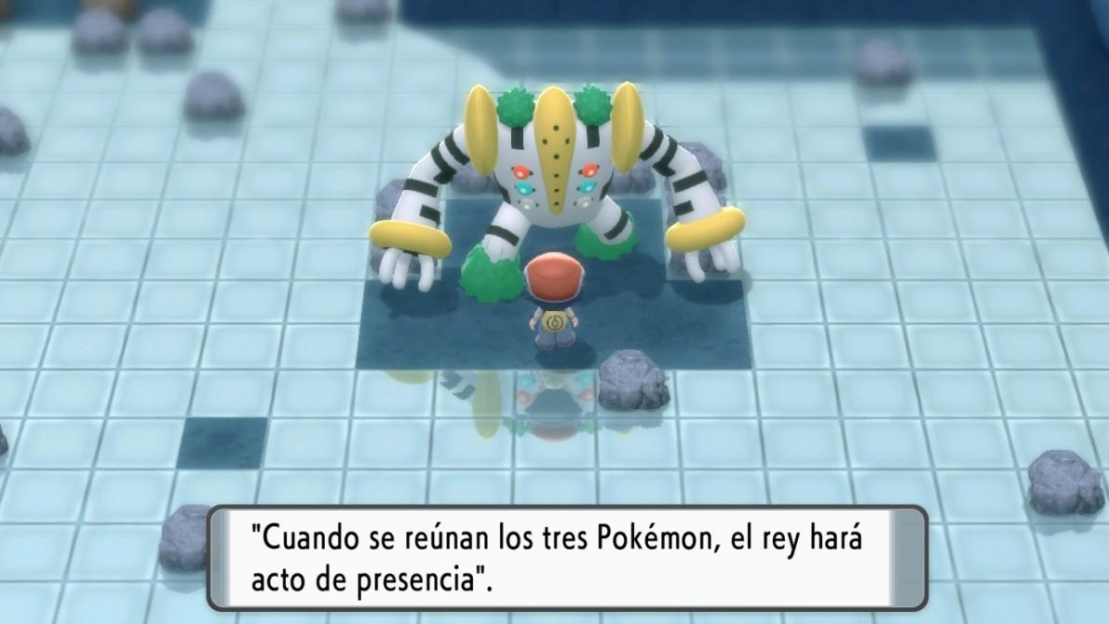 Cómo conseguir a Regigigas en Pokémon Diamante Brillante y Perla Reluciente