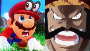 One Peach: La fusión perfecta entre Mario y Gol D. Roger de One Piece en una misma figura