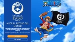 One Piece celebra el episodio 1000 de su serie anime con todo tipo de sorteos y regalos para los fans