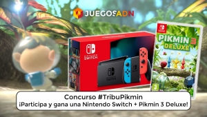 Ganador del concurso #TribuPikmin: Nintendo Switch + Pikmin 3 Deluxe