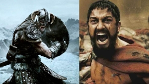 El homenaje que The Elder Scrolls V Skyrim ocultó de Leonidas, el protagonista de 300