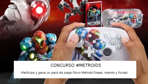 Concurso #Metroid5: Ganador de un pack de juego físico Metroid Dread, funda y mando