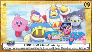 #KirbyConAmigos:Ganador de una copia del juego, un mando Pro Power A y una funda