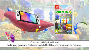 #MiEquipoPikmin: Ganador de una Switch OLED más juego de Pikmin 4