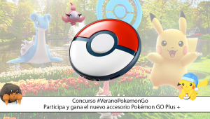 Concurso #VeranoPokemonGo: Participa y gana el nuevo Pokémon GO Plus +