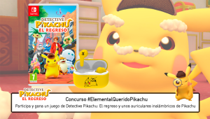 Sorteo #ElementalQueridoPikachu: gana un pack de Detective Pikachu: el regreso con merchandising
