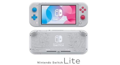 Nintendo Switch Lite Edición Zacian y Zamazenta de