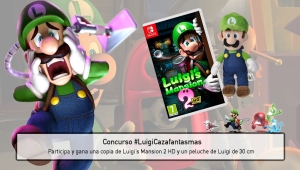 Ganador sorteo #LuigiCazafantasmas: gana un pack de Luigi’s Mansion 2 HD y un peluche de Luigi