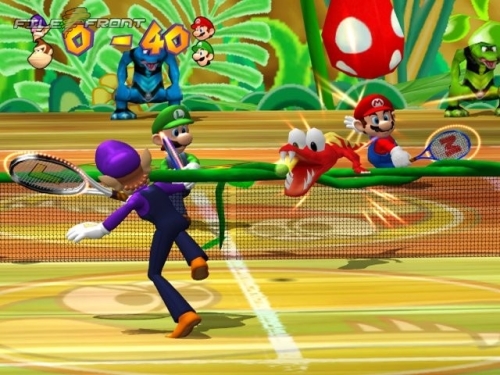 Mario Power Tennis Play on Wii