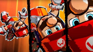 Mario Strikers Battle League muestra a sus personajes en acción en un sorprendente tráiler