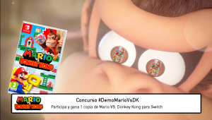 Ganador sorteo #DemoMarioVsDK: gana una copia de Mario Vs. Donkey Kong para Nintendo Switch