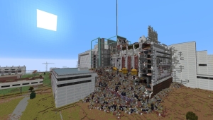 Recrea Chernobyl en Minecraft y pide ayuda para conseguir que sea aún más realista