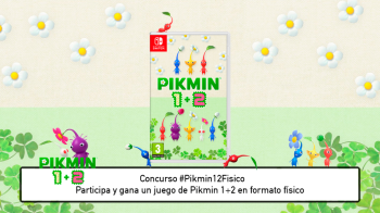 Ganador sorteo #Pikmin12Fisico: gana una copia de Pikmi 1+2 para Nintendo Switch