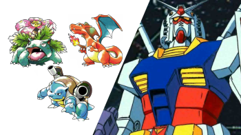 ¿Cómo serían los Pokémon iniciales de la primera generación si fueran Gundam?