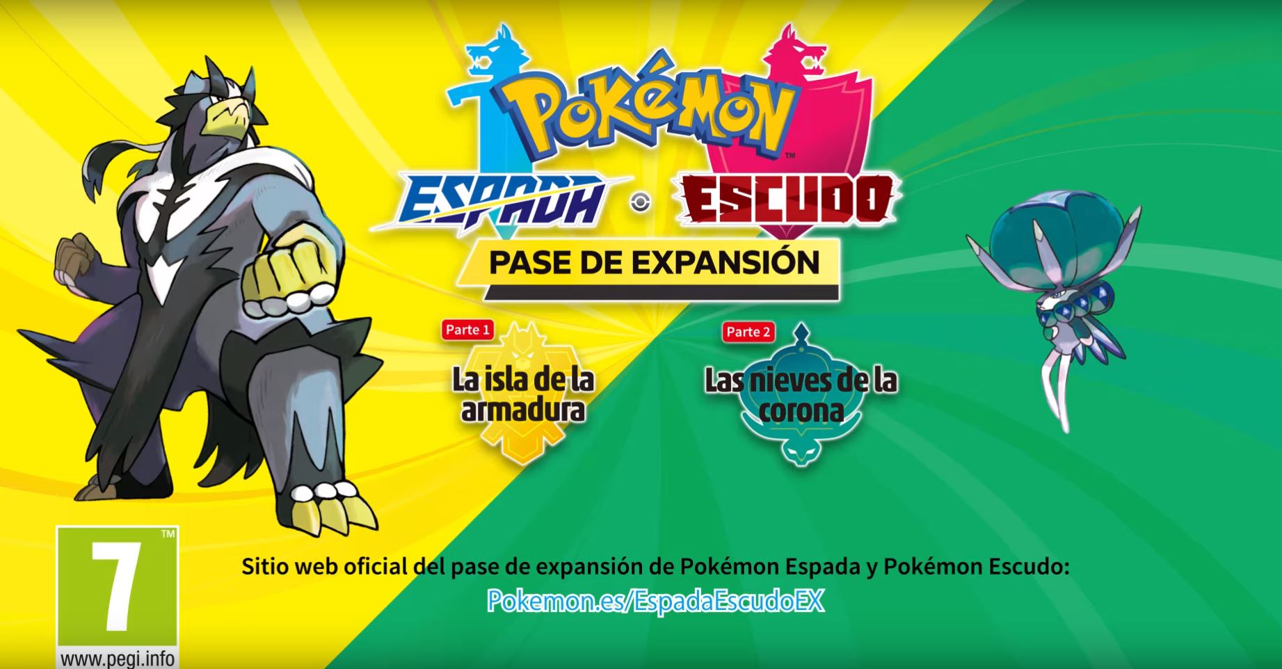 Pokémon Espada y Escudo muestra el posible diseño de uno de sus nuevos  Pokémon legendarios