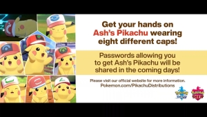 Pokémon Espada y Escudo; todas las contraseñas y fechas de Pikachu con Gorra de Ash