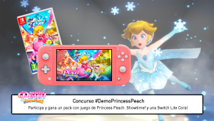 Sorteo #DemoPrincessPeach: gana una copia de Princess Peach Showtime para Nintendo Switch