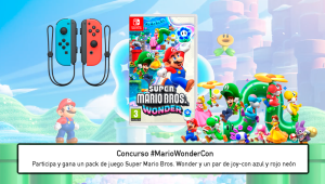 Ganador sorteo #MarioWonderCon: gana una copia de Super Mario Bros. Wonder para Nintendo Switch