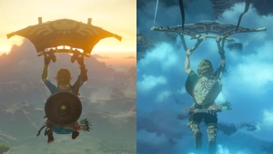 La secuela de Zelda Breath of the Wild, cara a cara frente al original: Analizan los cambios en este vídeo