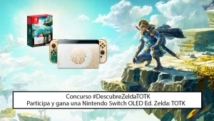 #DescubreZeldaTOTK: Ganador de una Switch OLED edición Zelda: TOTK