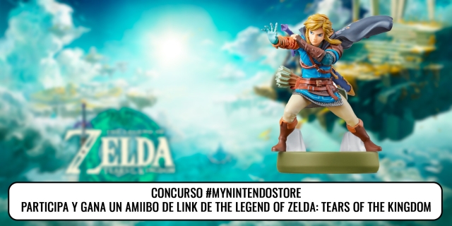 Concurso #MyNintendoStore: Gana un amiibo de Link de The Legend of Zelda: Tears of the Kingdom