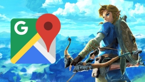Crean el Google Maps y el Street View de Zelda Breath of Wild y se ve increíble