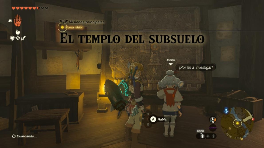 Guía Zelda: Tears of the Kingdom paso a paso - El templo del subsuelo y el  generador de esquemas