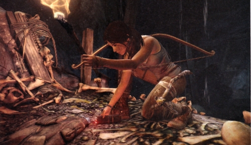Lara Croft vs Lobo