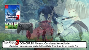 #NuevoComienzoXenoblade: Ganador de una copia de Xenoblade Chronicles 3 y un mando pro