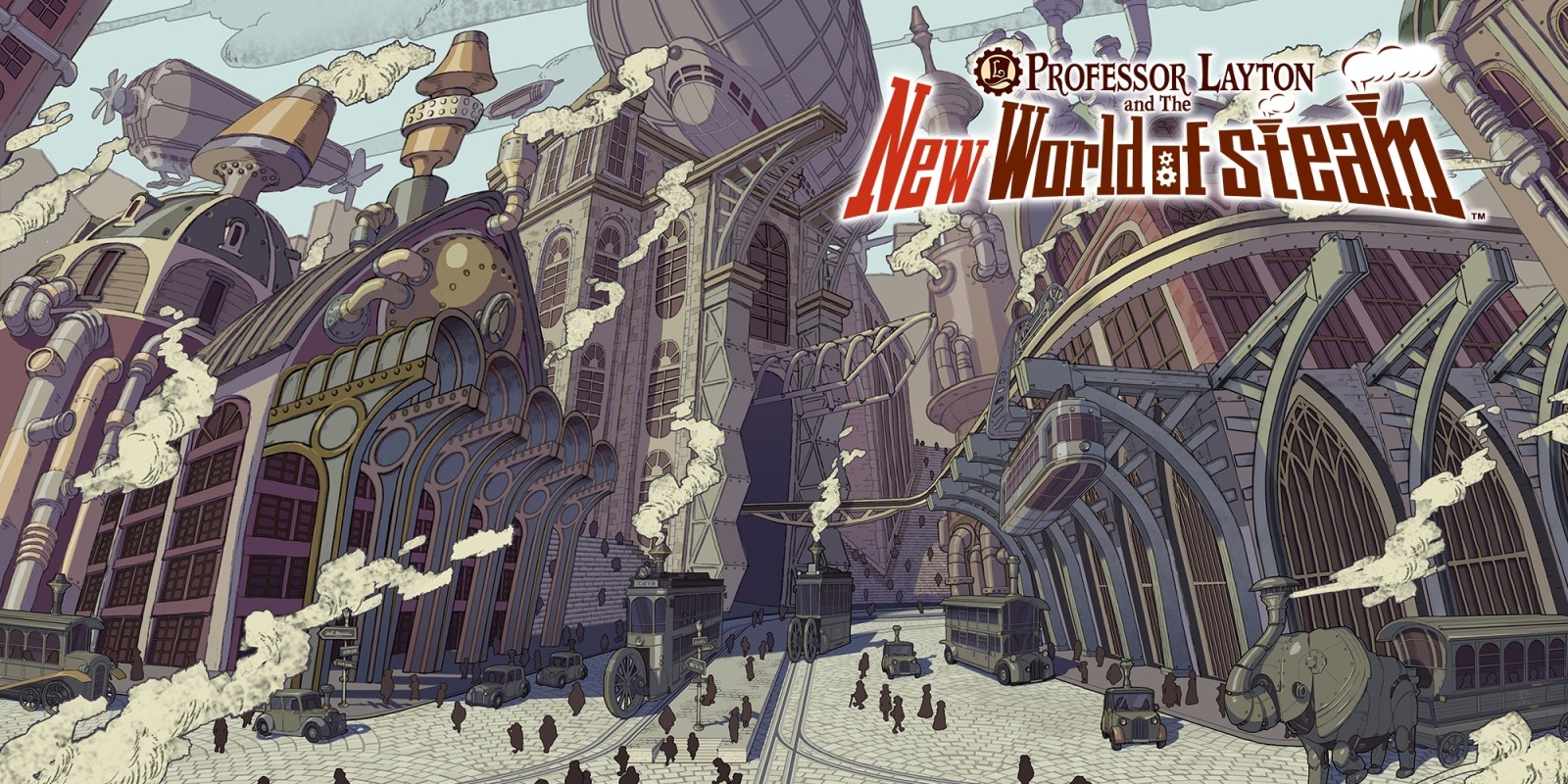 Professor Layton and The New World of steam