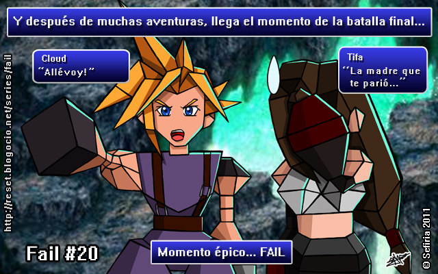 Fail # 20: Epic Final Fantasy VII