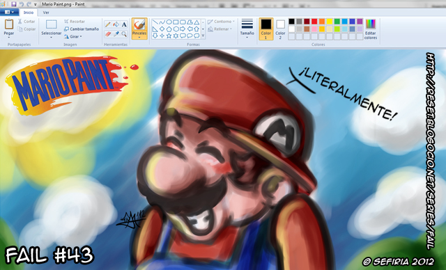 Fail # 43 - Mario Paint