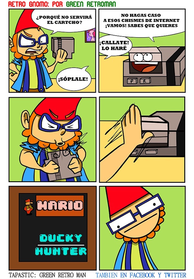 Los cartuchos de Nintendo