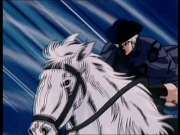 ¡Rock, el héroe a caballo! ¡¡No creo en Kenshiro !!