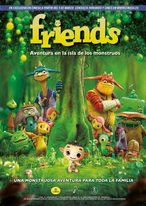 Friends: Aventura en la isla de los monstruos