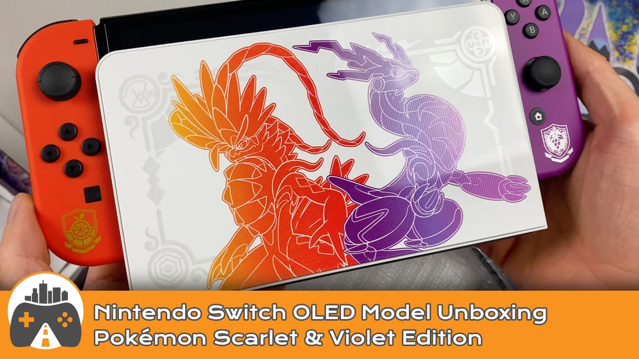 salario Alinear Samuel Unboxing de Nintendo Switch OLED en su edición de Pokémon Escarlata y  Púrpura