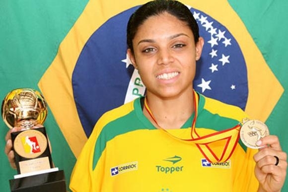 A internacional brasileira Marcela, reforzo do conxunto de Quico Otero