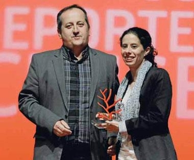 A laranxa Claudia, galardoada co Premio El Progreso ao Deportista Lucense do Ano