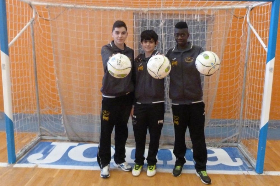 Aarón, Mamadou e Luismi poñen rumbo Campionato de España de Cidade Real (Almagro, 11, 12 e 13 de abril)