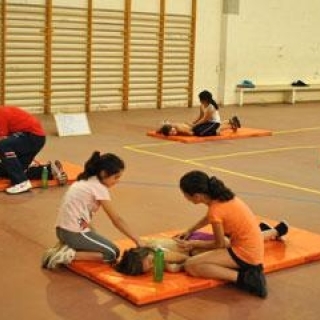 Alfonso Mera, en la Escuela de Verano de la AD Santiago de Foz