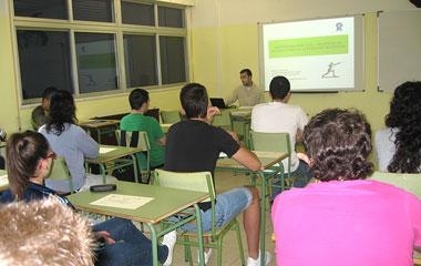 Alfonso Mera imparte una conferencia sobre seguridad deportiva en el Monte Castelo