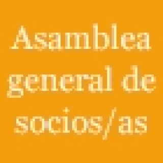 Asamblea General de Socios/as, viernes 3 de agosto