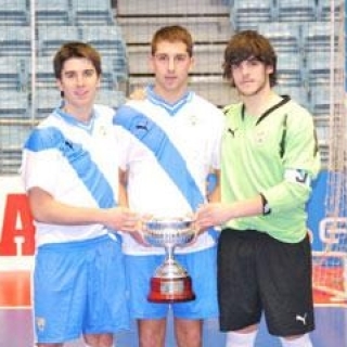 Brais, Turero y Manu, campeones de España con la celeste sub-20