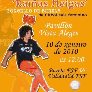 Burela y Valladolid protagonizan el II Trofeo Raíñas Meigas este domingo, a las 12.00