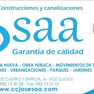 Construcciones y Canalizaciones Saa patrocina a Álex y Edu