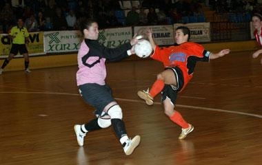 El ala-pívot Drica deja de ser jugadora del Burela FSF