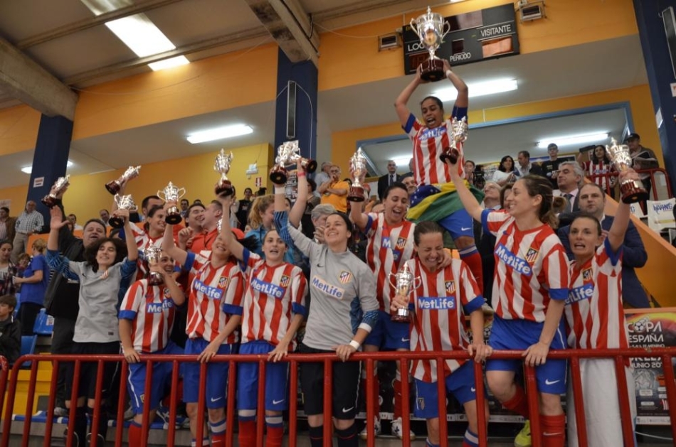 El Atlético de Madrid campeón de la Copa de España