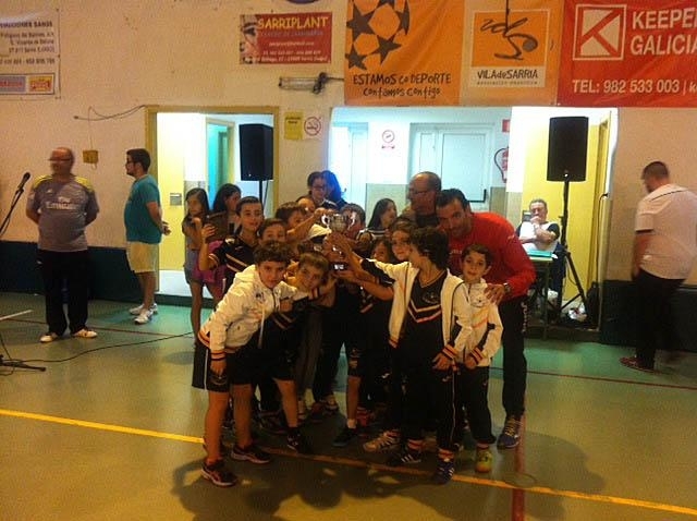 El Benjamín, campeón del X Torneo Os Meigallos en Sarria