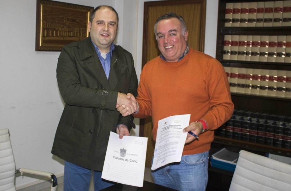 El Burela FS y el Ayuntamiento de Cervo, juntos por el deporte y la juventud