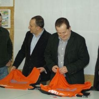 El club naranja recibirá una ayuda de 125.000 euros de la Diputación de Lugo